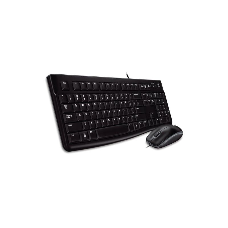 Logitech Ensemble Clavier Et Souris Filaire Mk