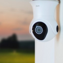 DiO - Caméra rotative HD extérieur Wi-Fi