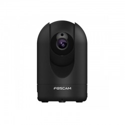 FOSCAM - Caméra IP wifi intérieure motorisée Noire R2