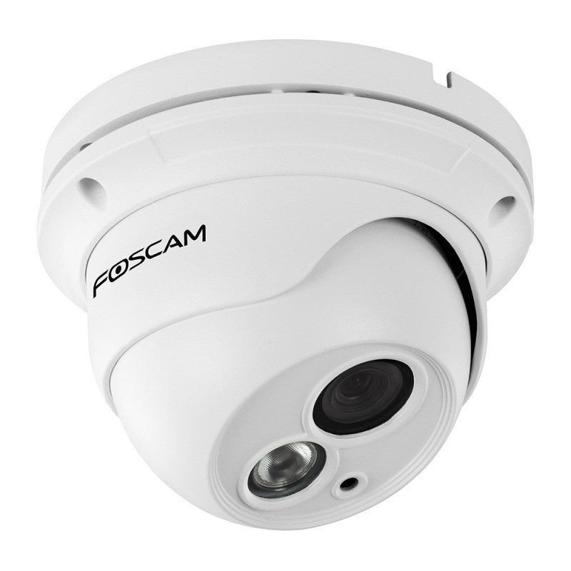 FOSCAM - Caméra IP FI9853EP Dôme 720p Blanche