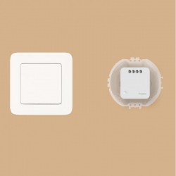 Aqara - Relai Zigbee 3.0 avec neutre (Aqara Single Switch Module T1 With  Neutral)