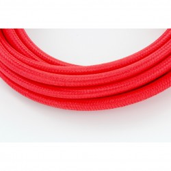 CHACON - Cordon textile avec interrupteur 2m Rouge